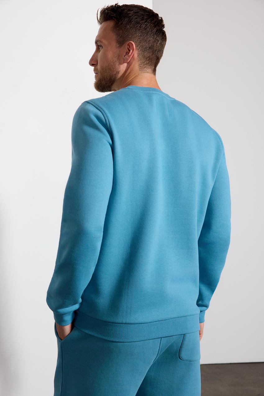 Comfort Men's Fleece Sweatshirt - Adriatic Blue