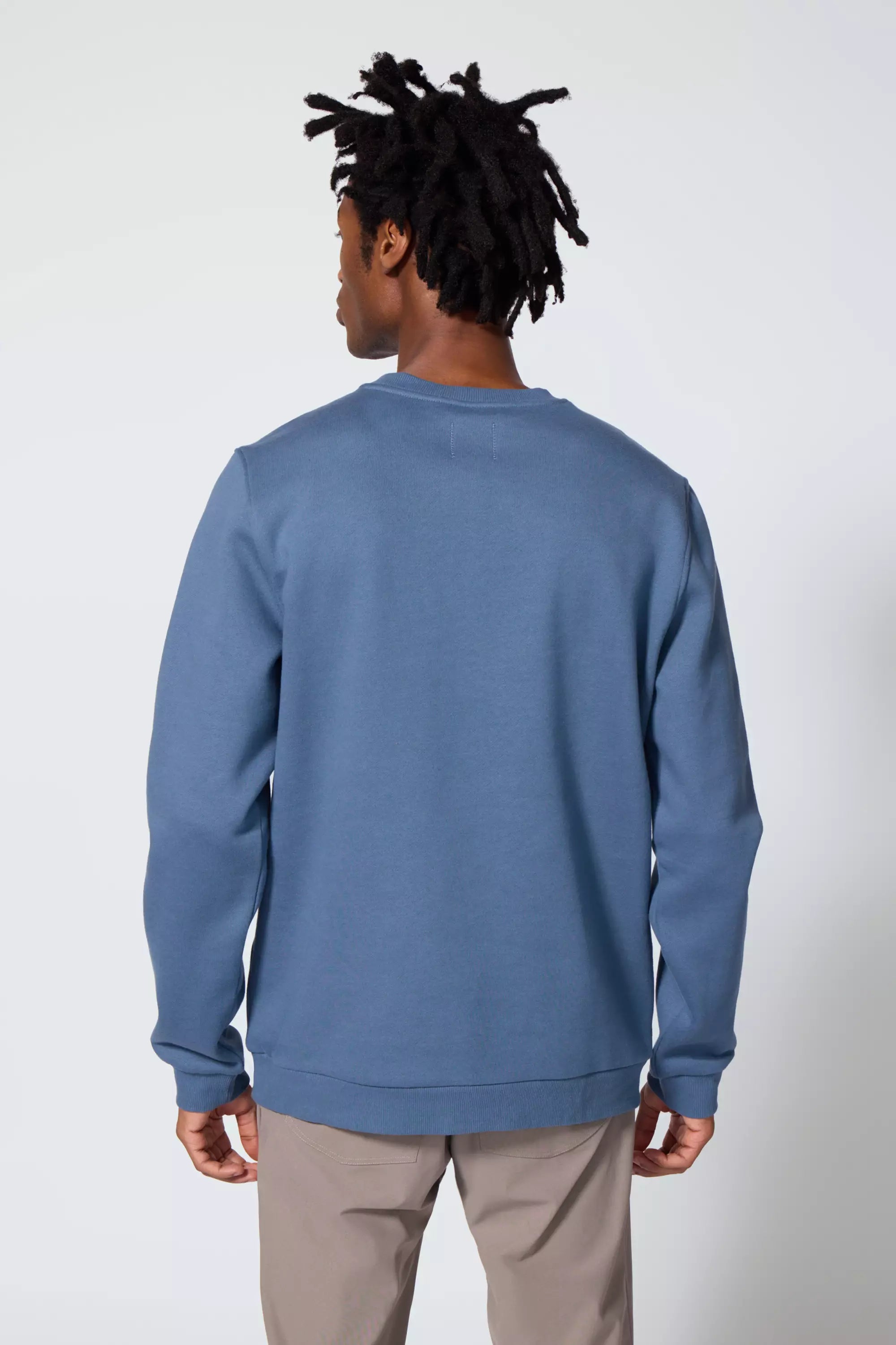 Comfort Men's Fleece Sweatshirt - Petrol Blue