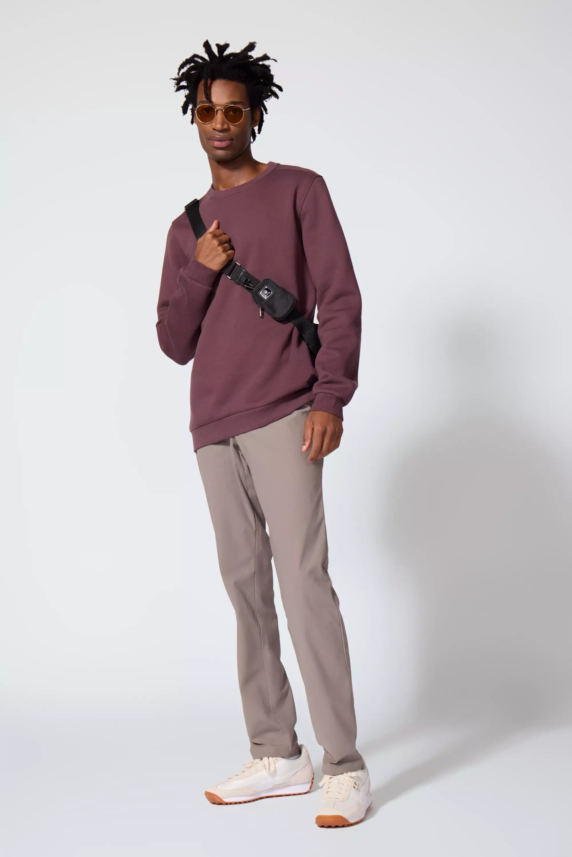 Sweat-shirt Luxefleece masculin - Huckleberry