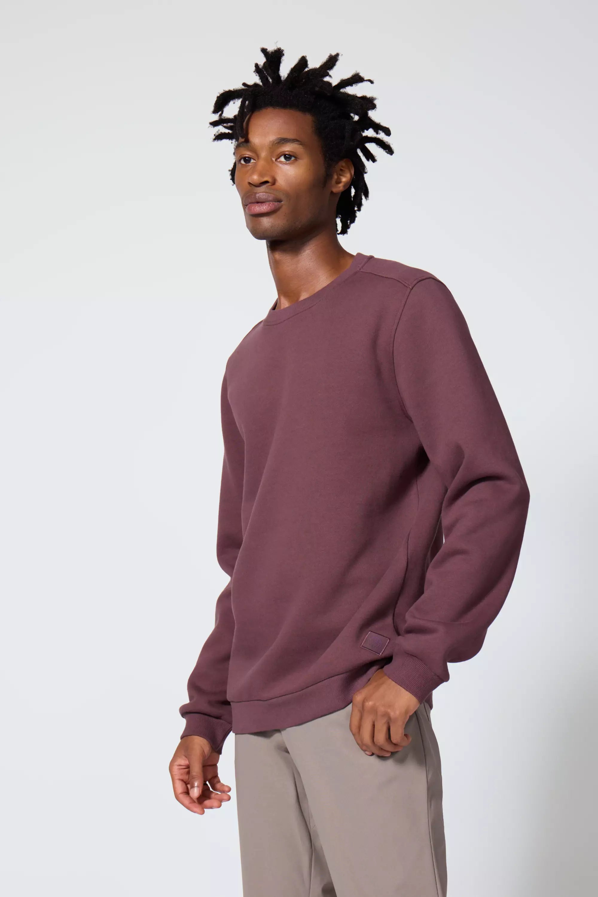 Comfort Men's Fleece Sweatshirt - Huckleberry