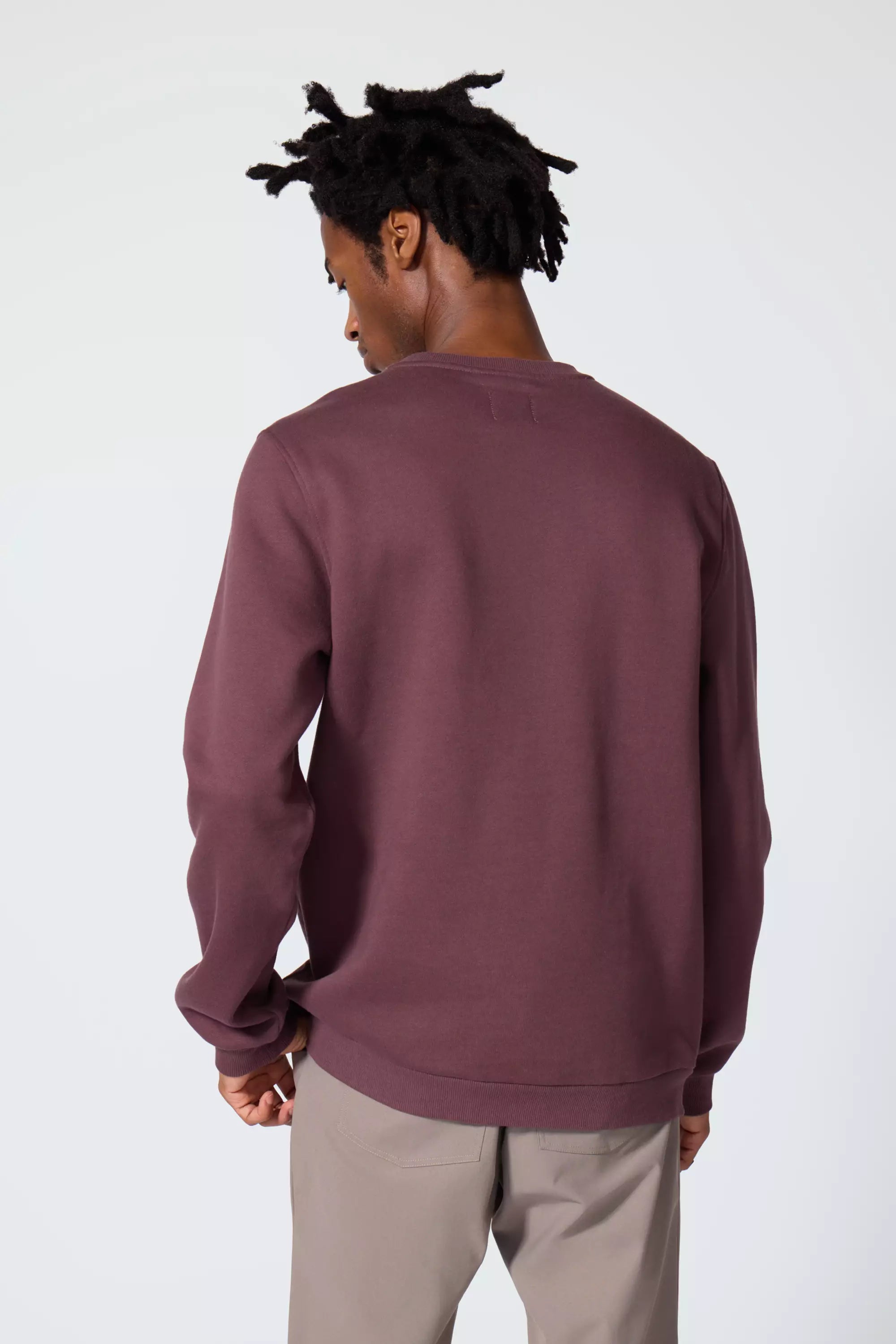 Comfort Men's Fleece Sweatshirt - Huckleberry