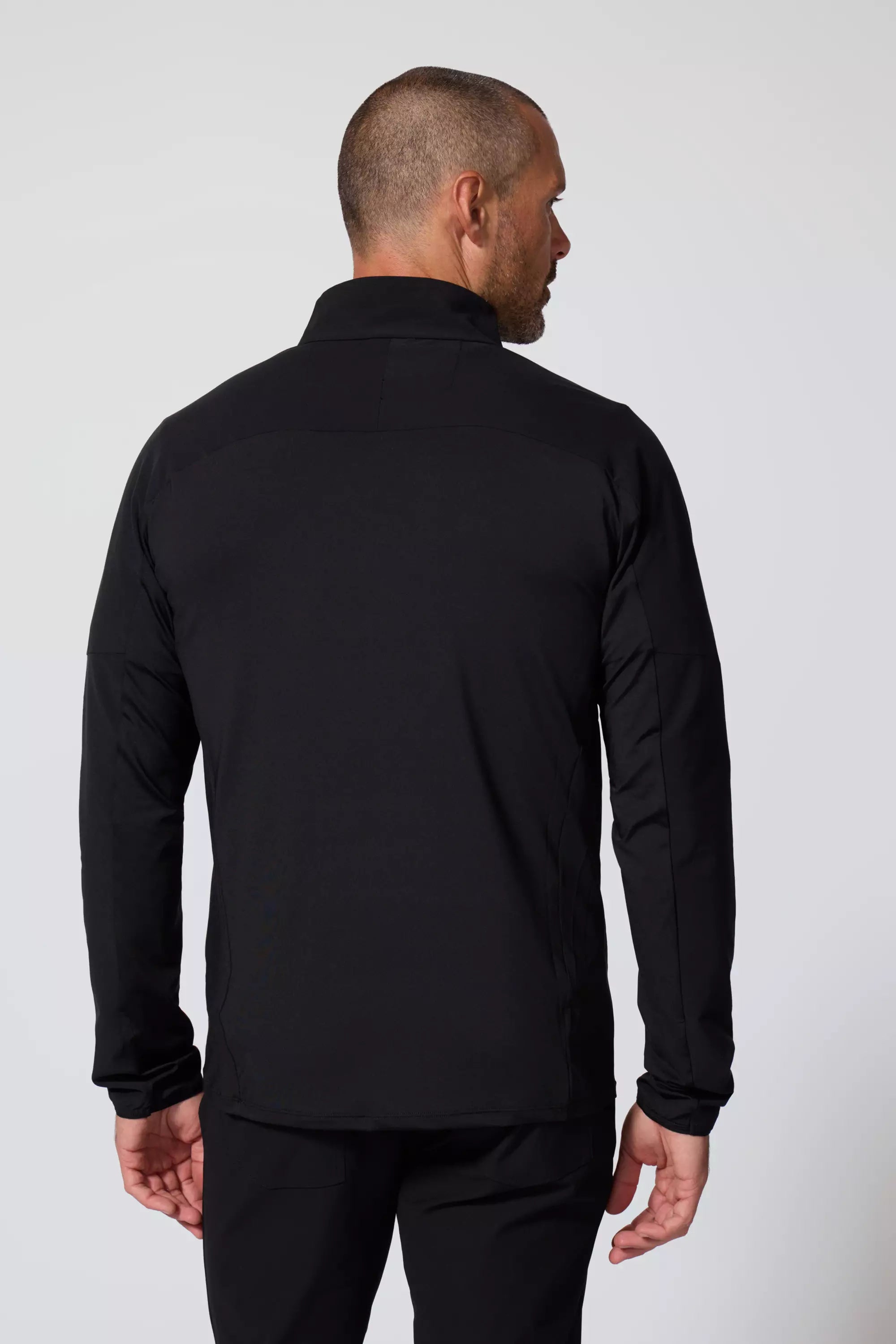 Rove 1/2 Zip - Black