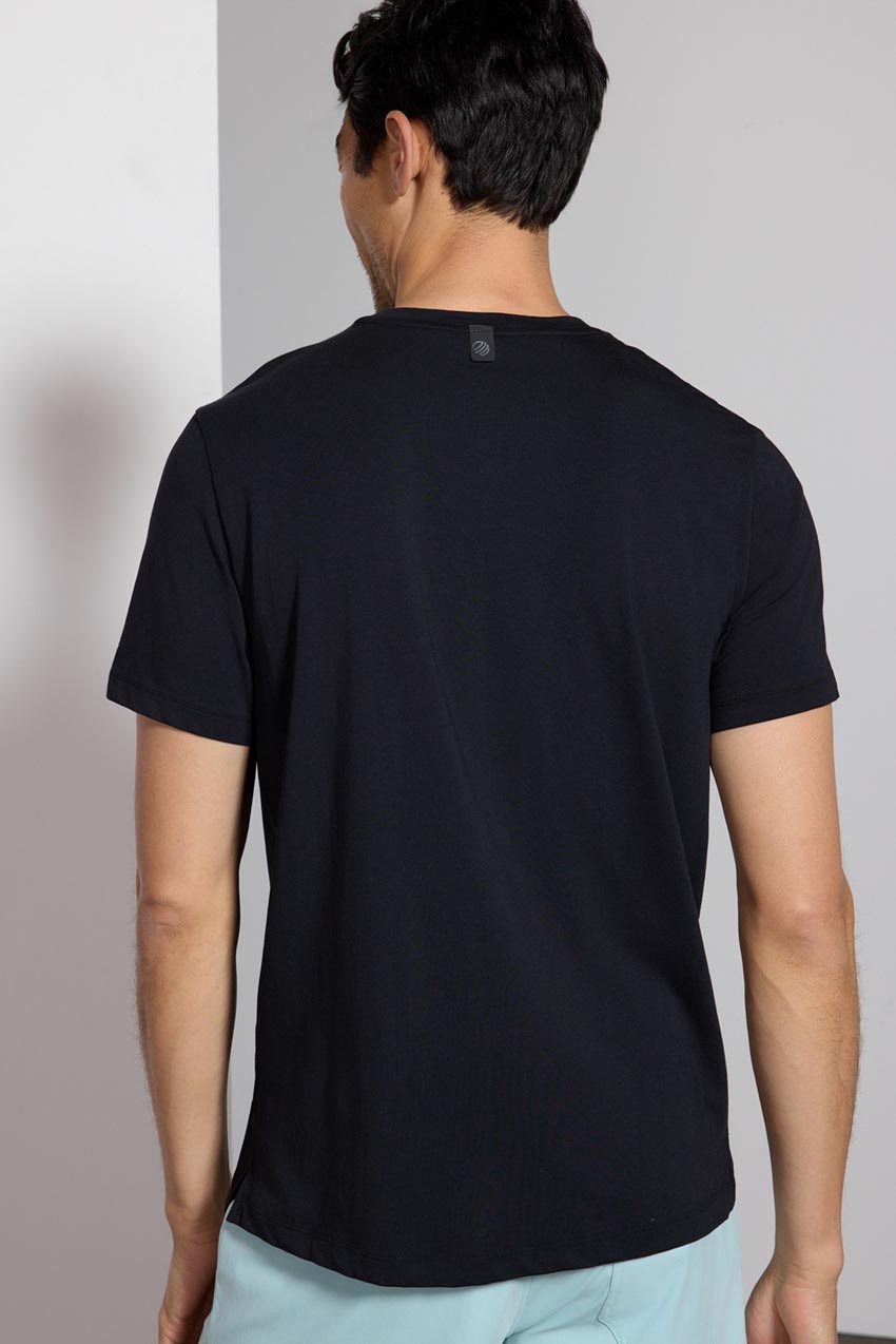 Pima Cotton Tee - Black