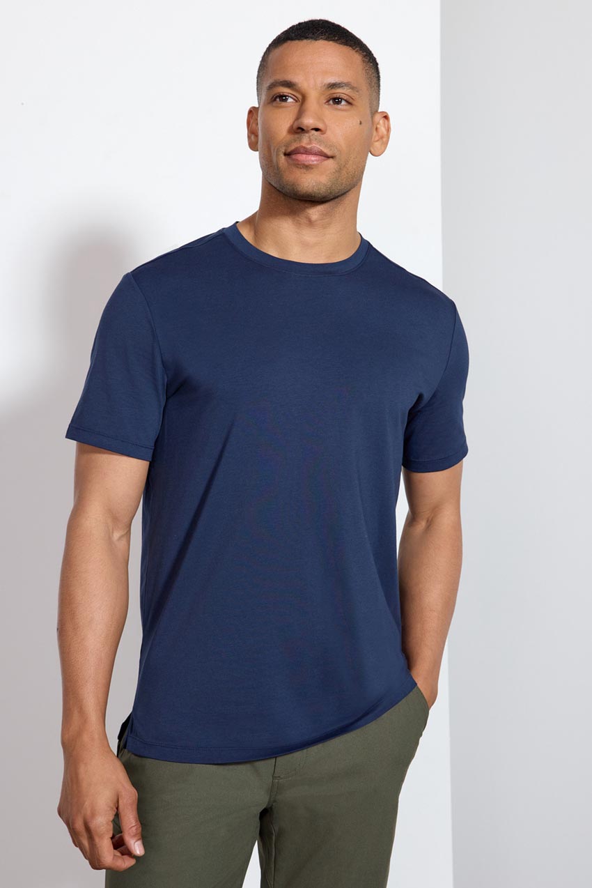 Pima Cotton Tee - Deep Navy