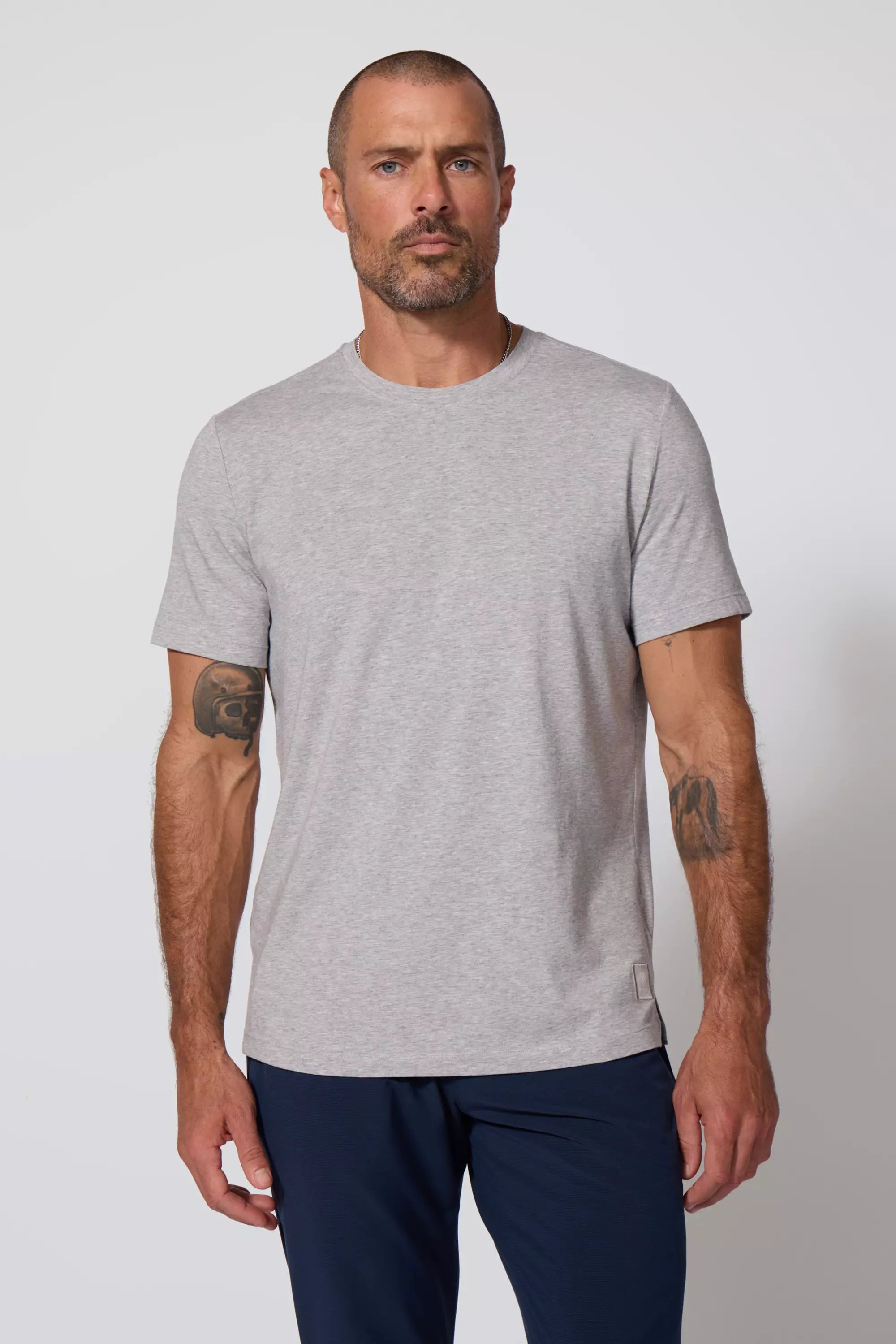 Pima Cotton Tee - Htr Concrete