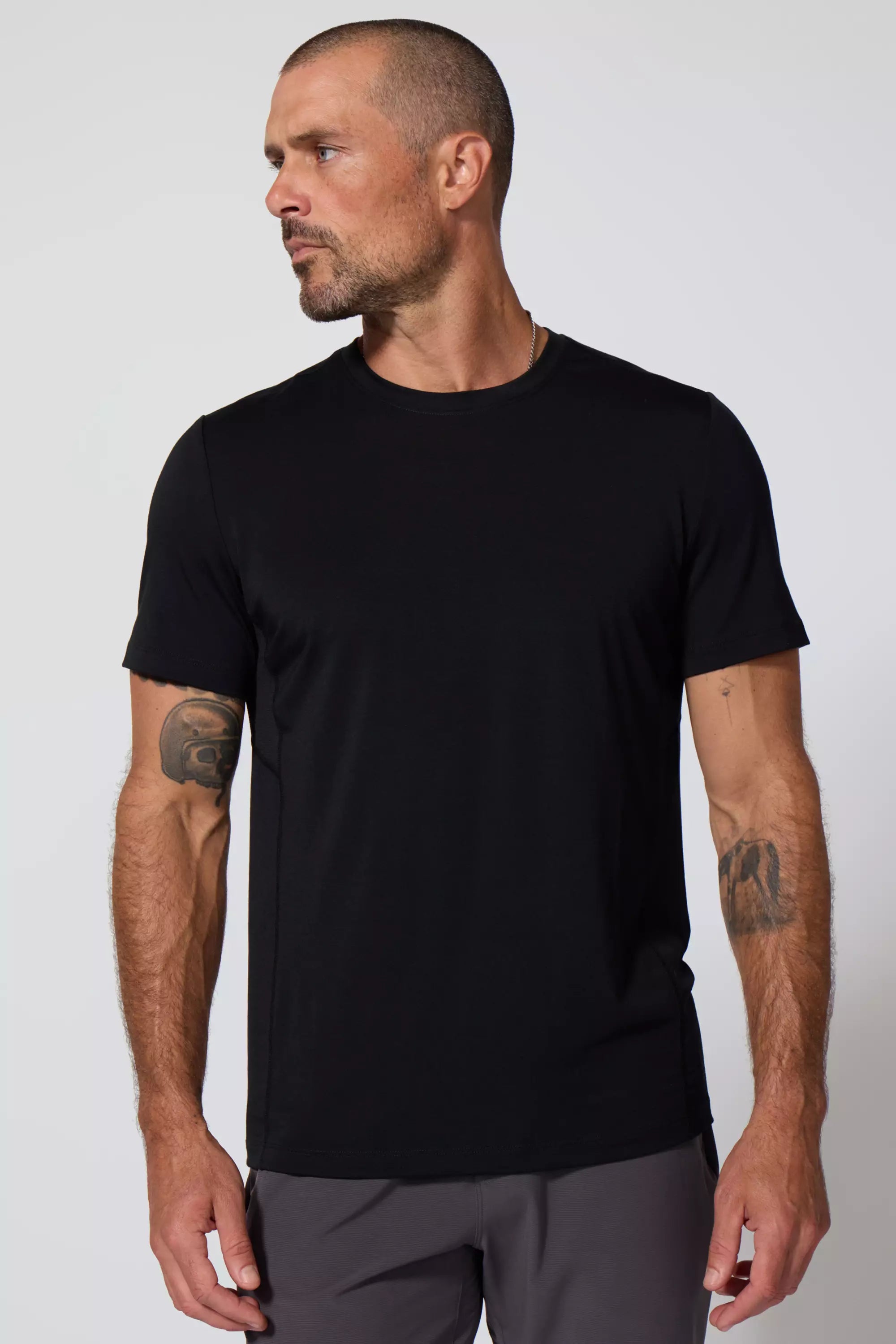 Performance Knit Tee - Black