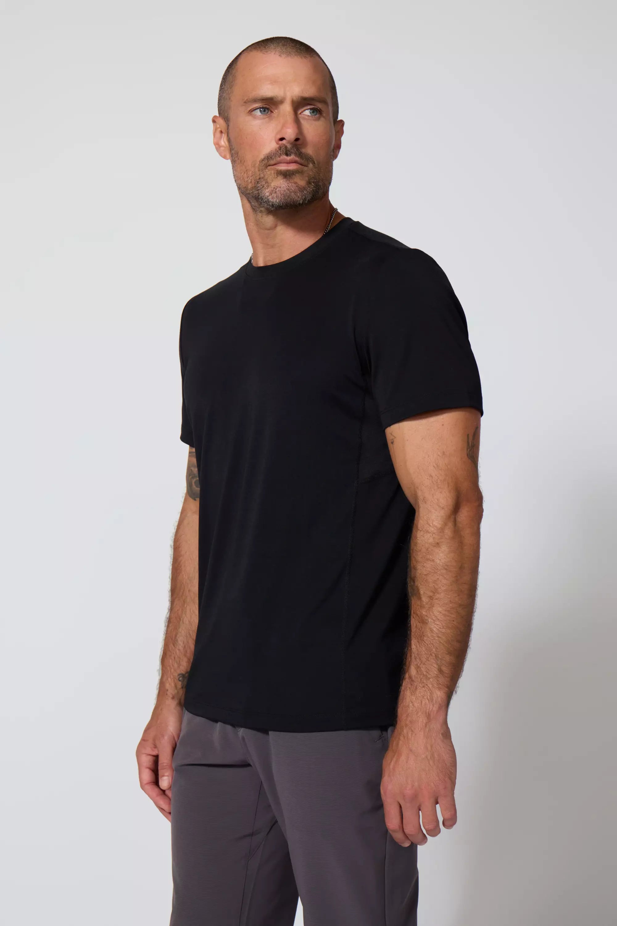 Performance Knit Tee - Black