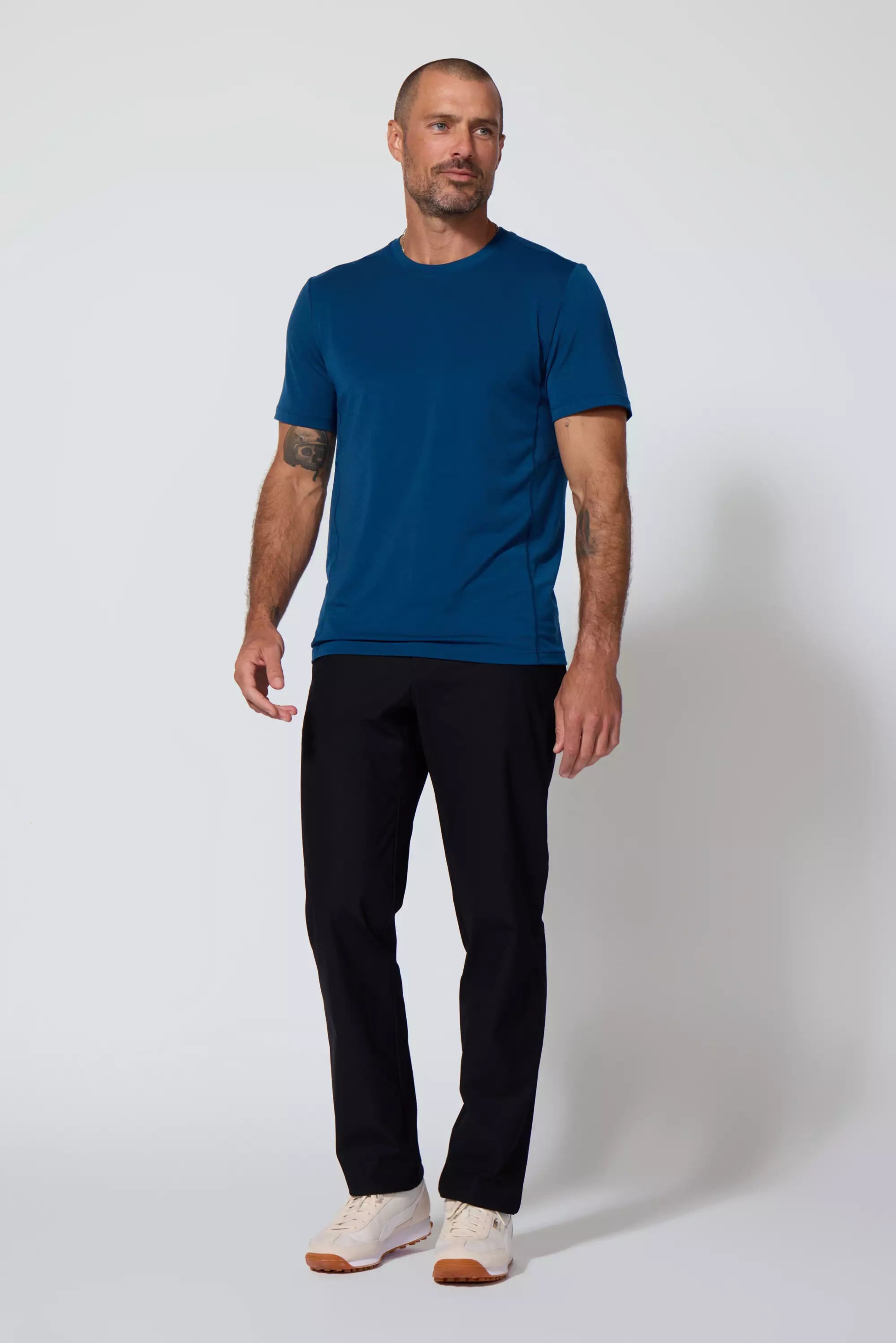 Performance Knit Tee - Poseidon