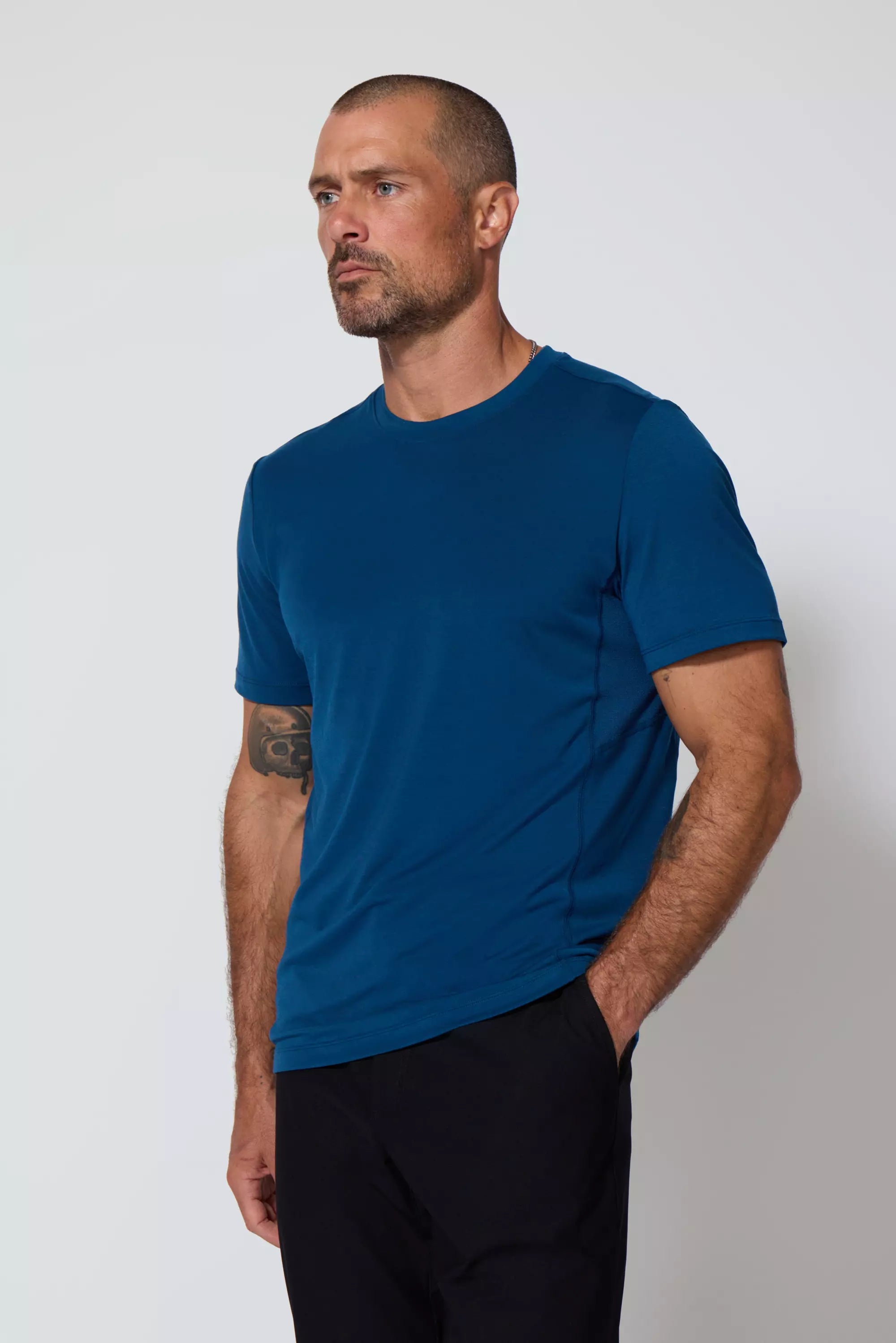 Performance Knit Tee - Poseidon