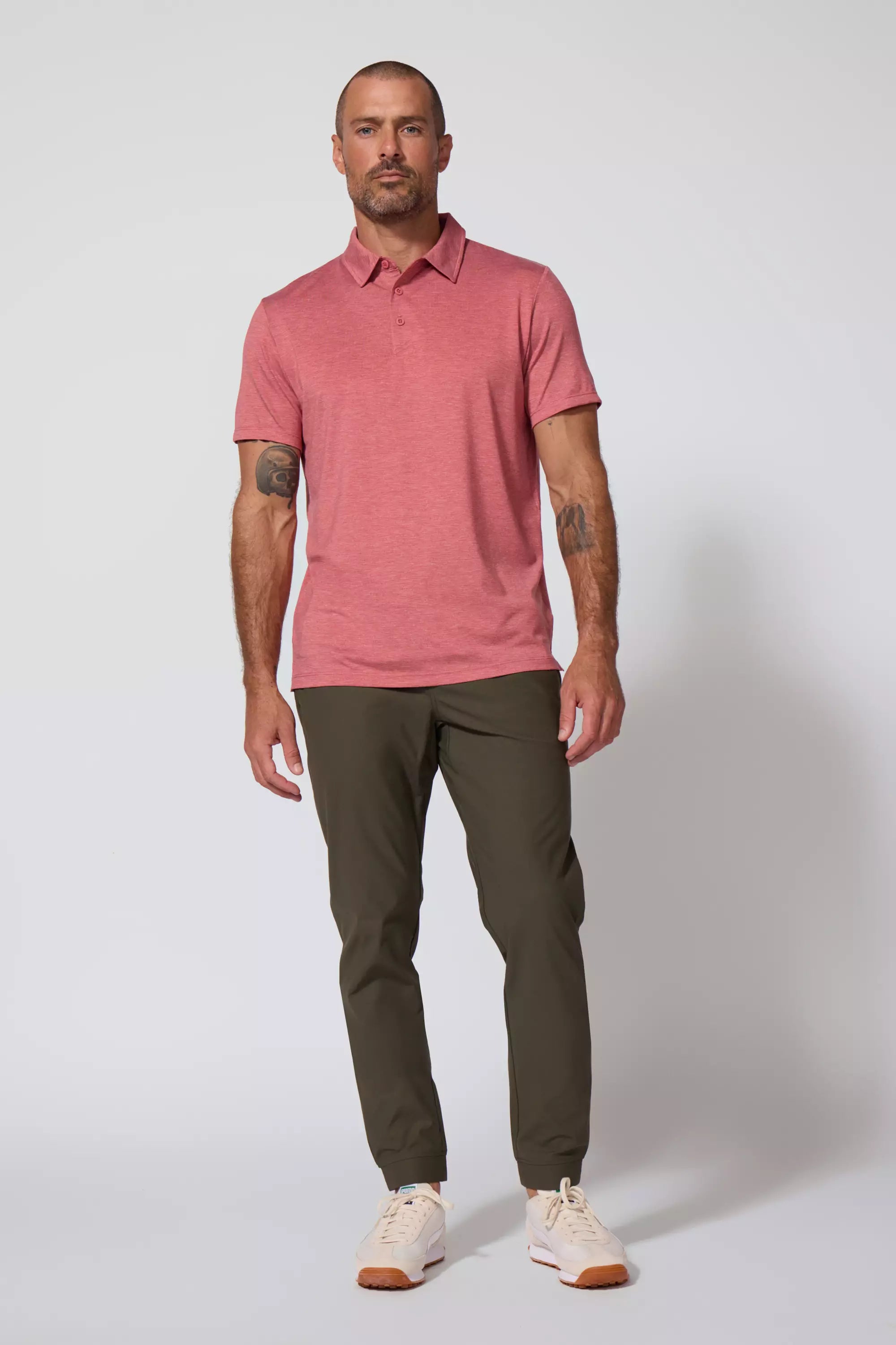 Triumph Polo - Mineral Red Melange