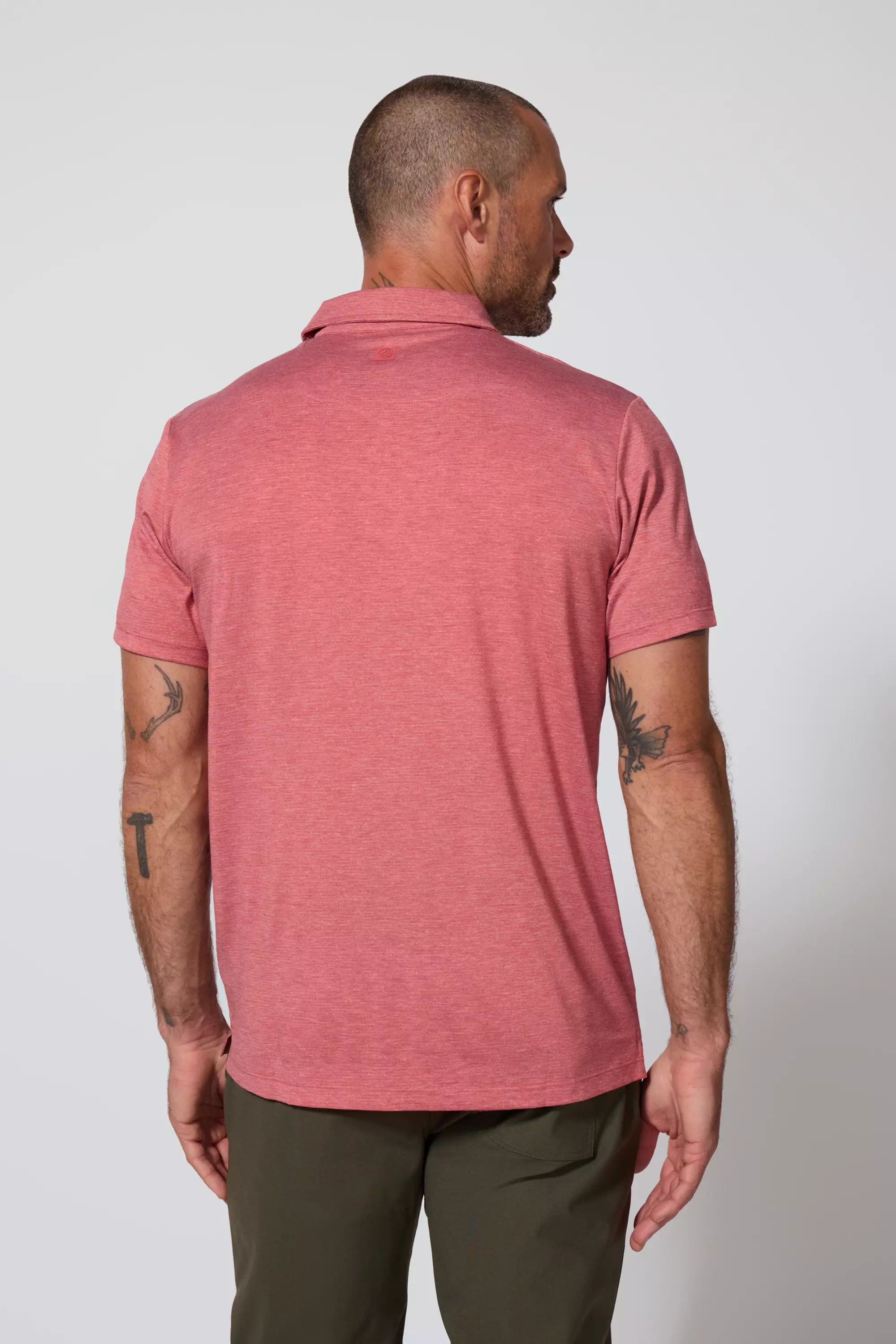 Triumph Polo - Mineral Red Melange