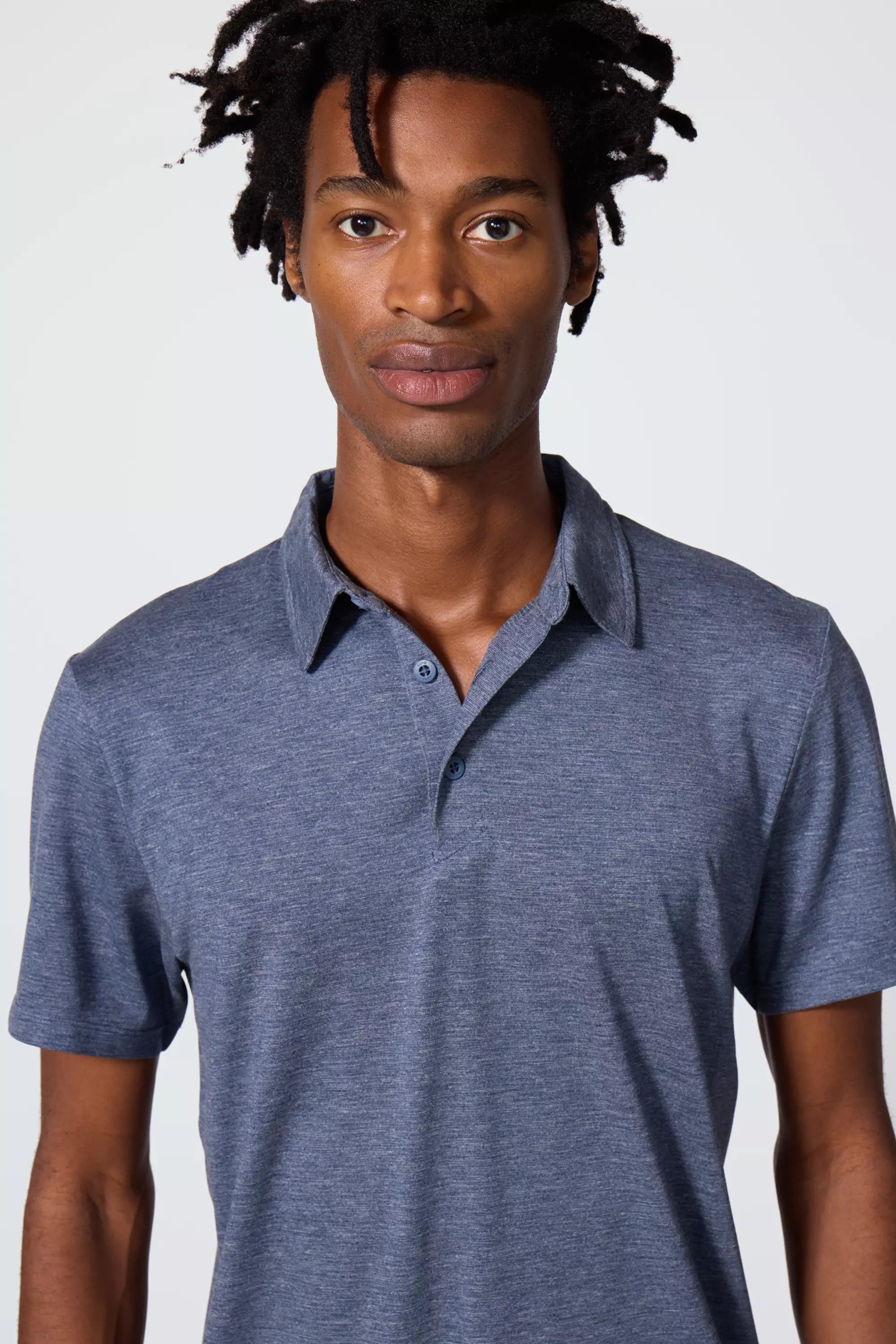 Triumph Polo - Deep Navy Melange