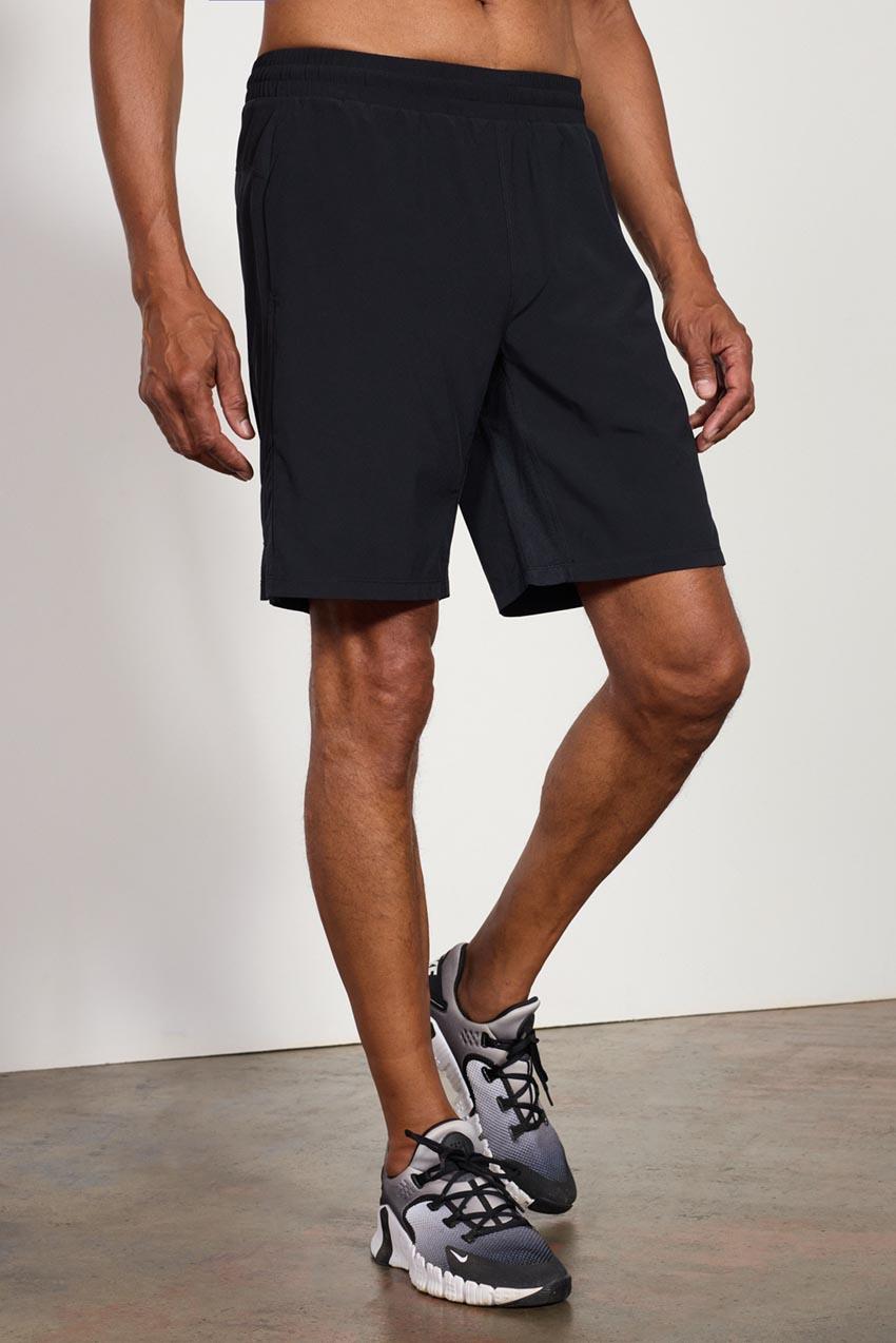 Stride Short with Liner - 9" - Black