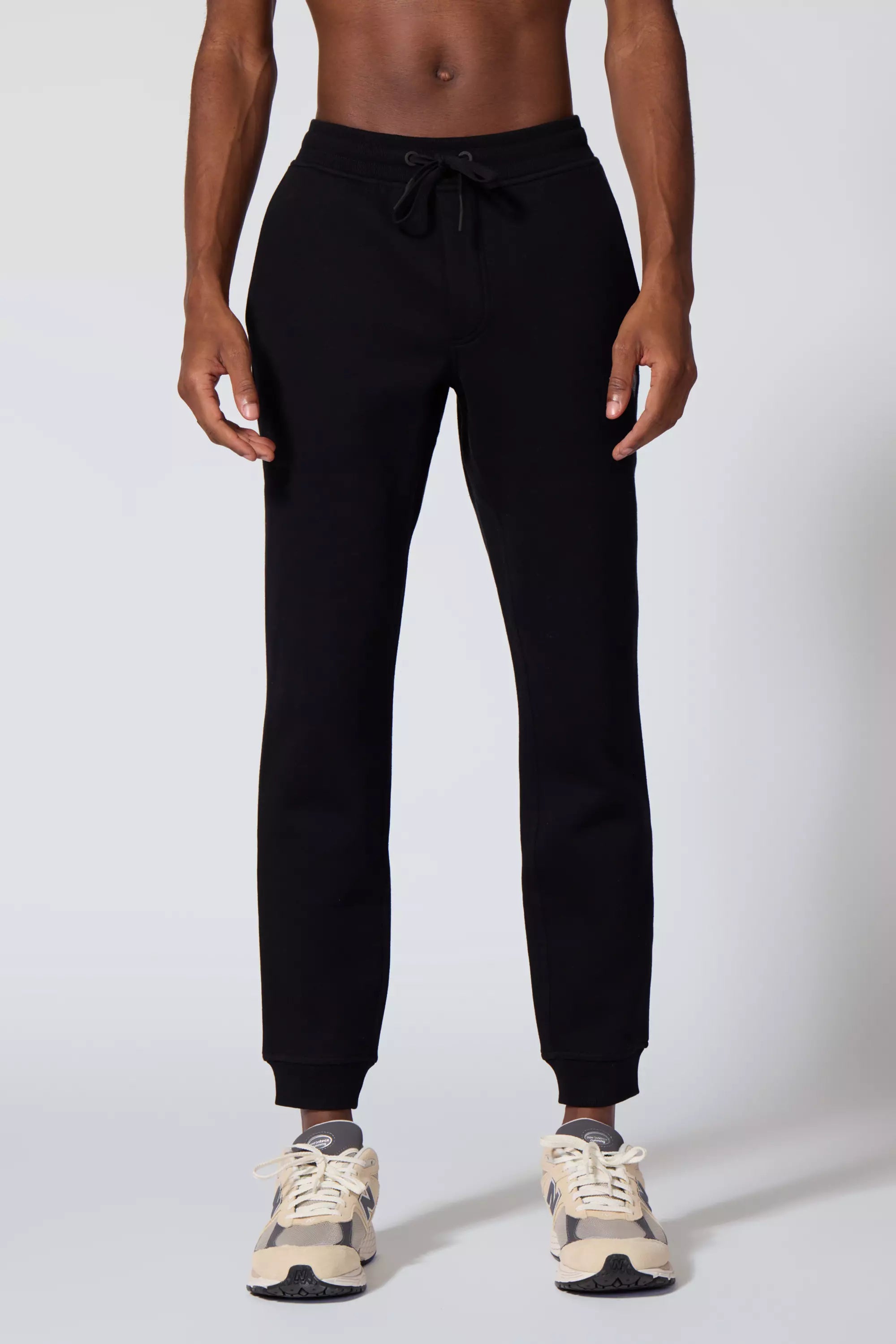 Jogger de Luxefleece para hombres - Negro