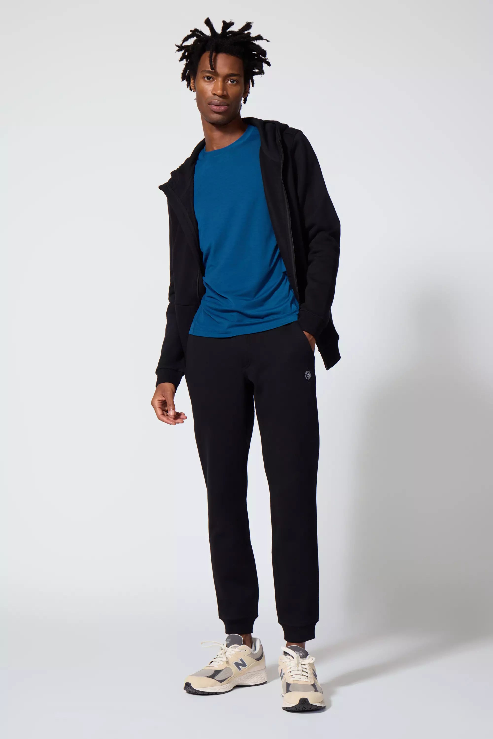 Comfort Men's Fleece Jogger - Black