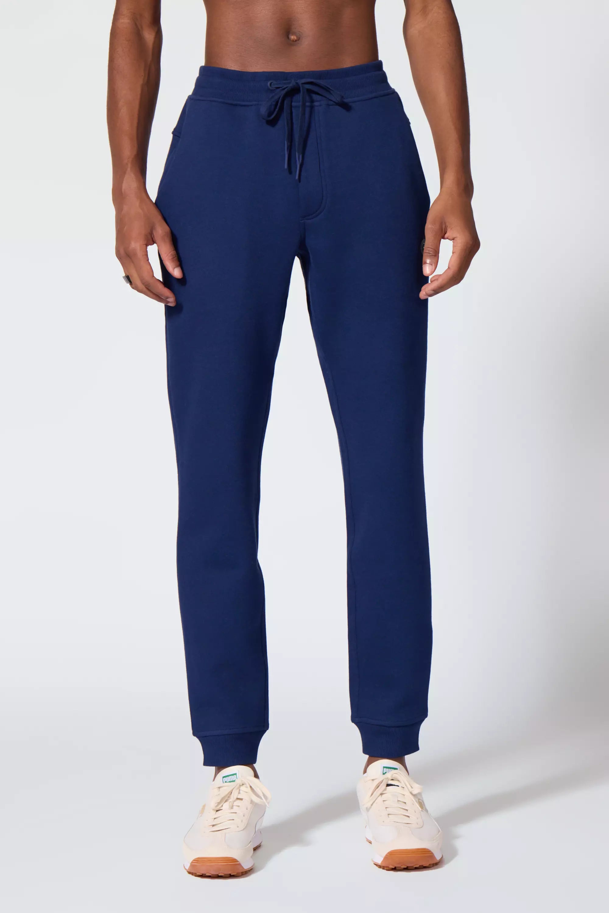 Comfort Men's Fleece Jogger - Navy