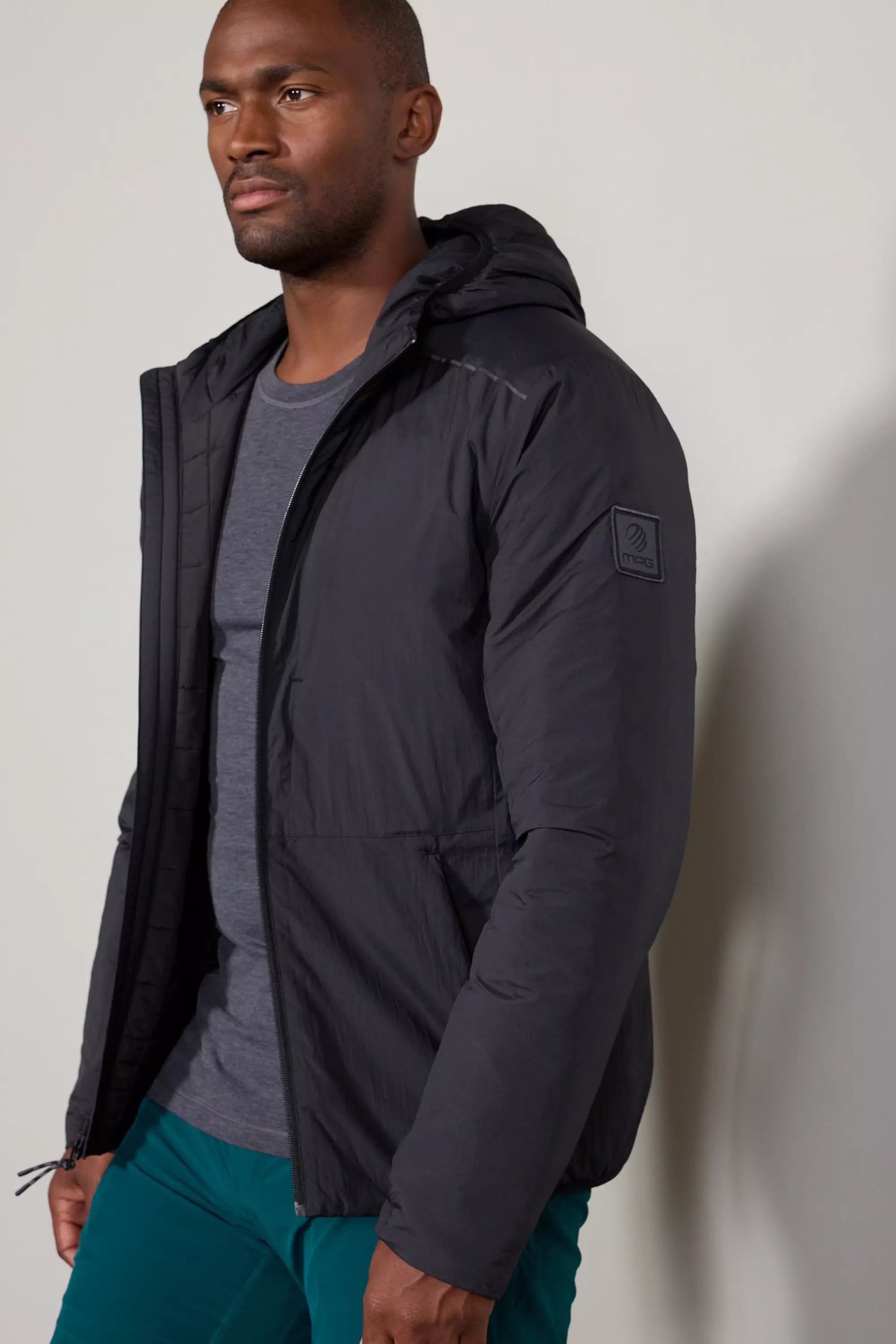 Insulated Tech Jacket - Black