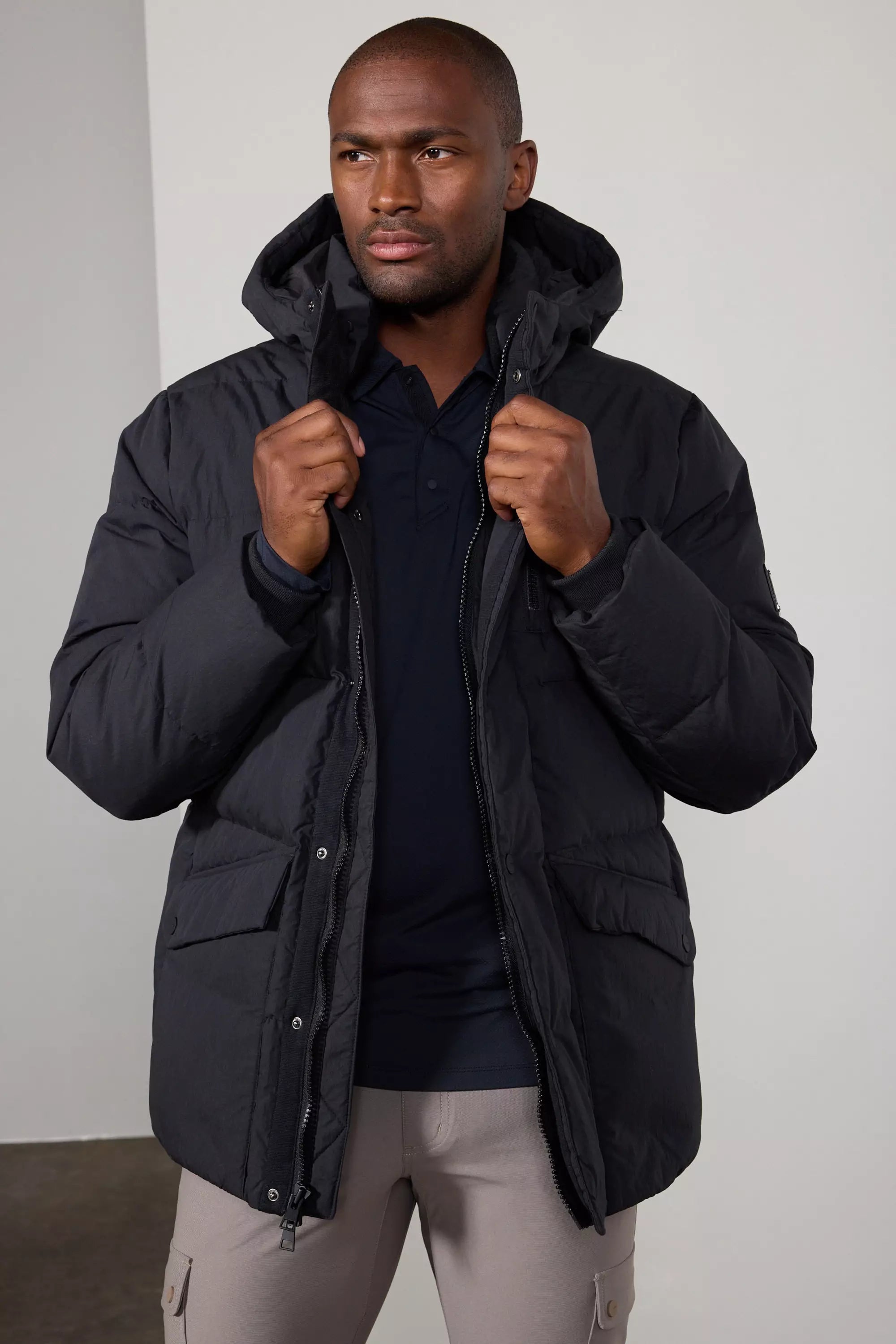 RDS Down Cargo Parka - Black