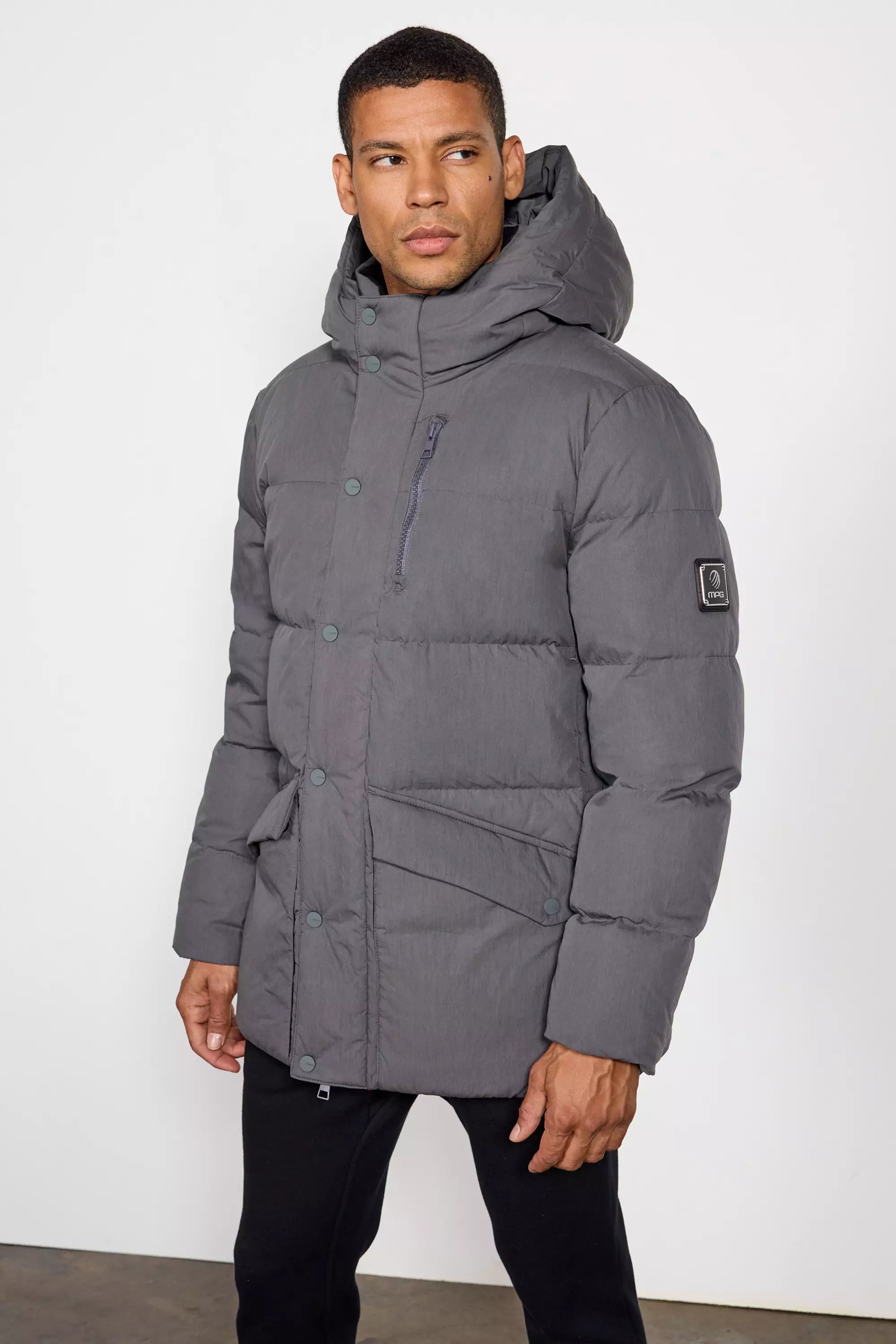 RDS Down Cargo Parka - Asphalt