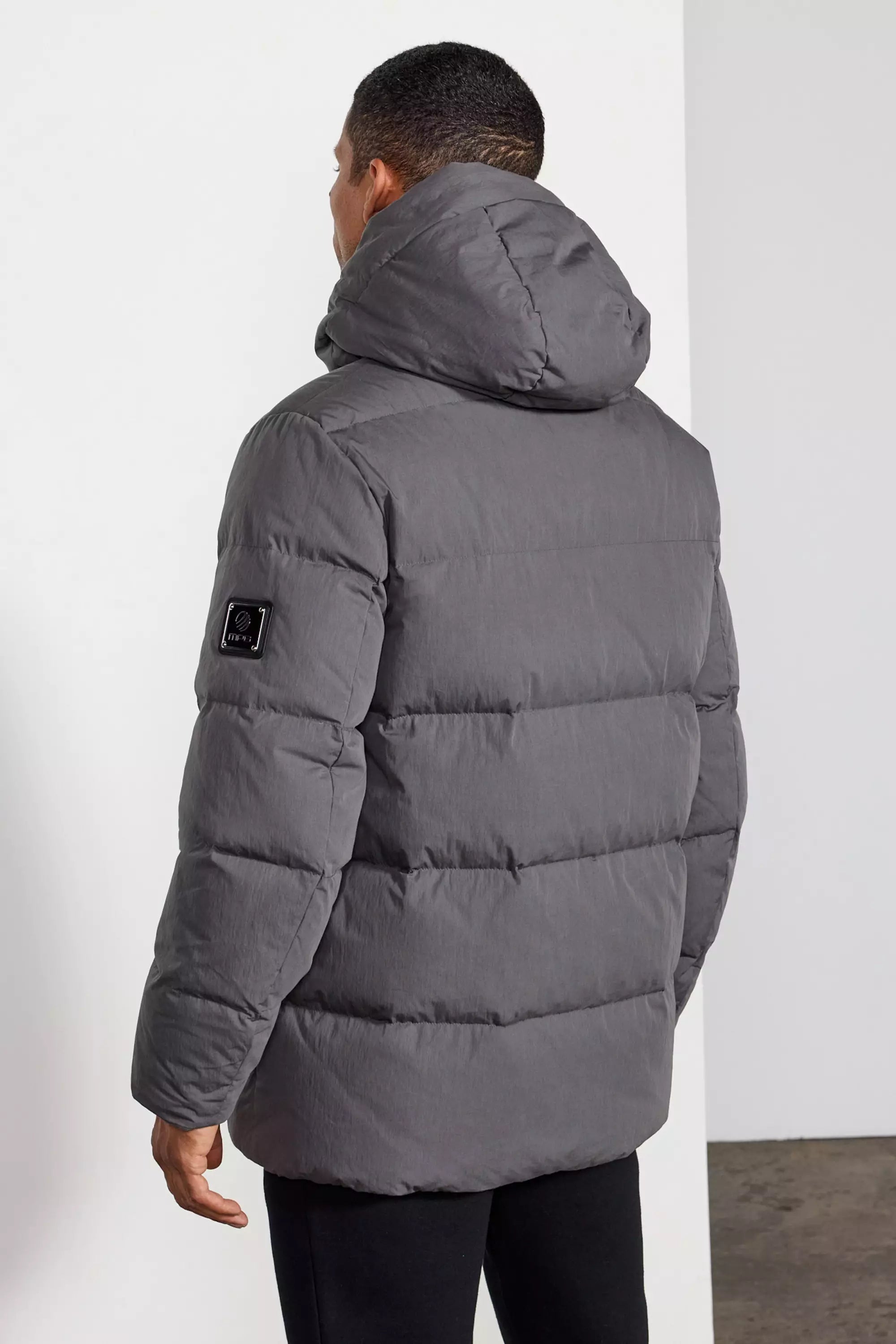 RDS Down Cargo Parka - Asphalte