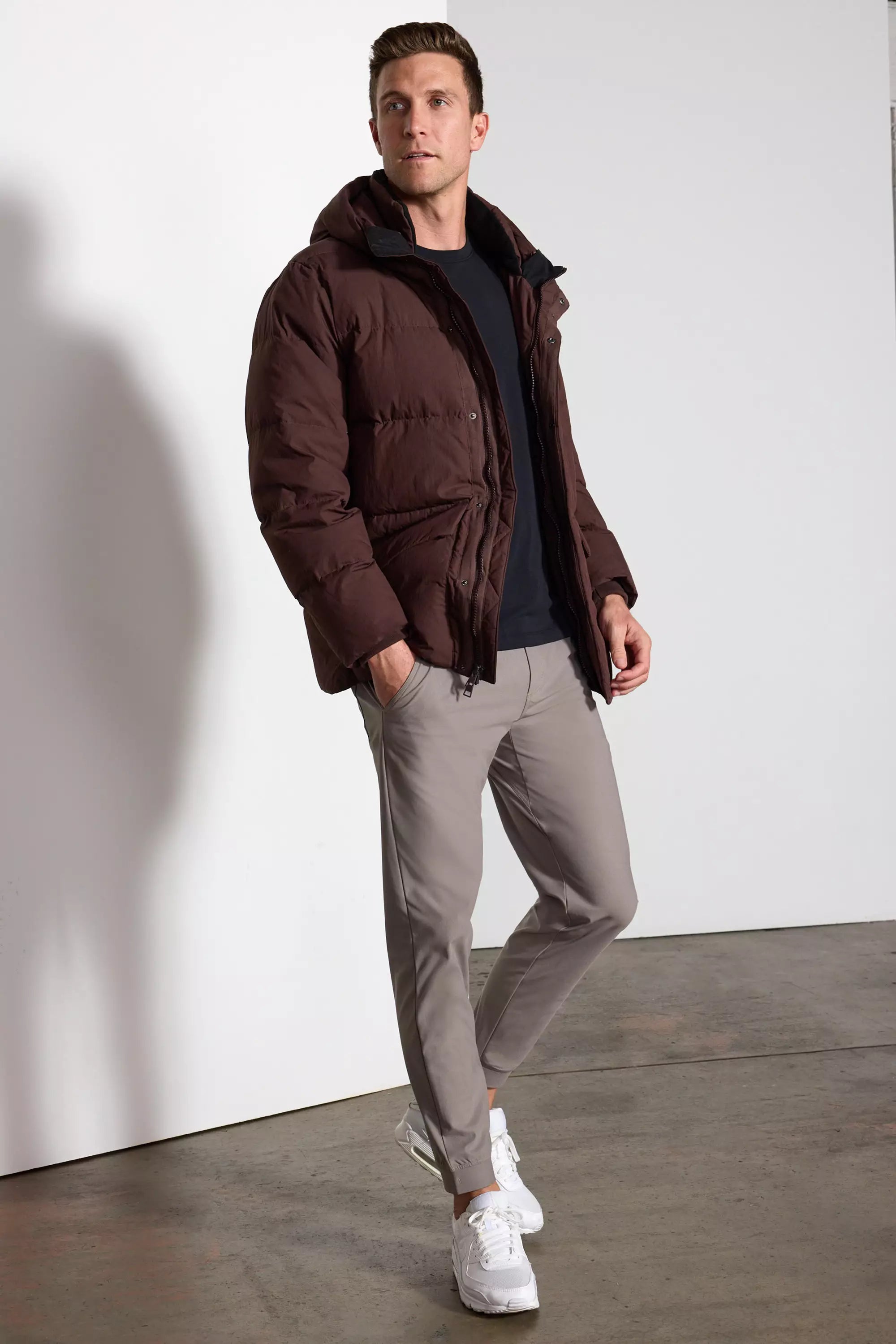 RDS Down Cargo Parka - Brun chocolat