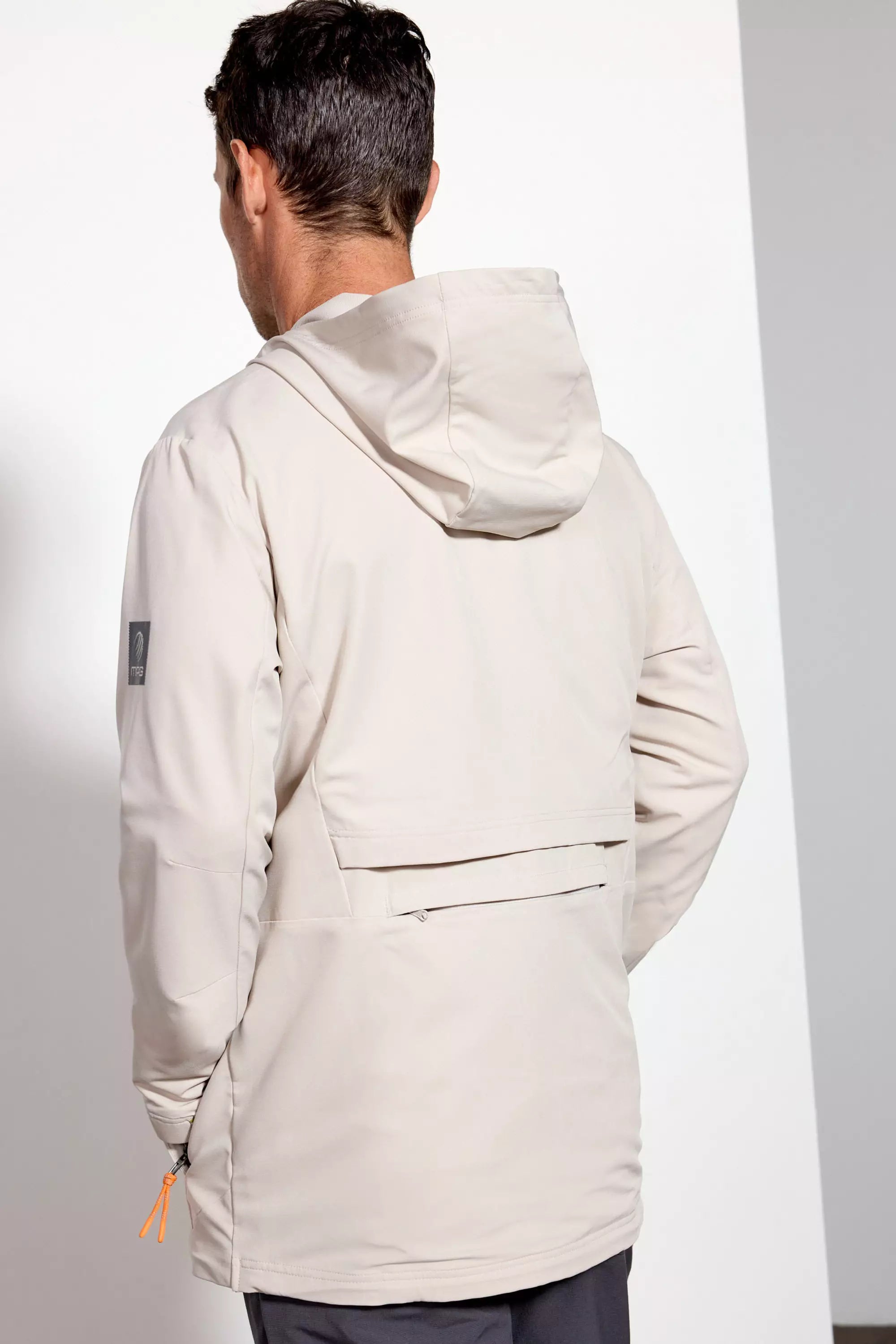 Chaqueta empacable - lino blanco