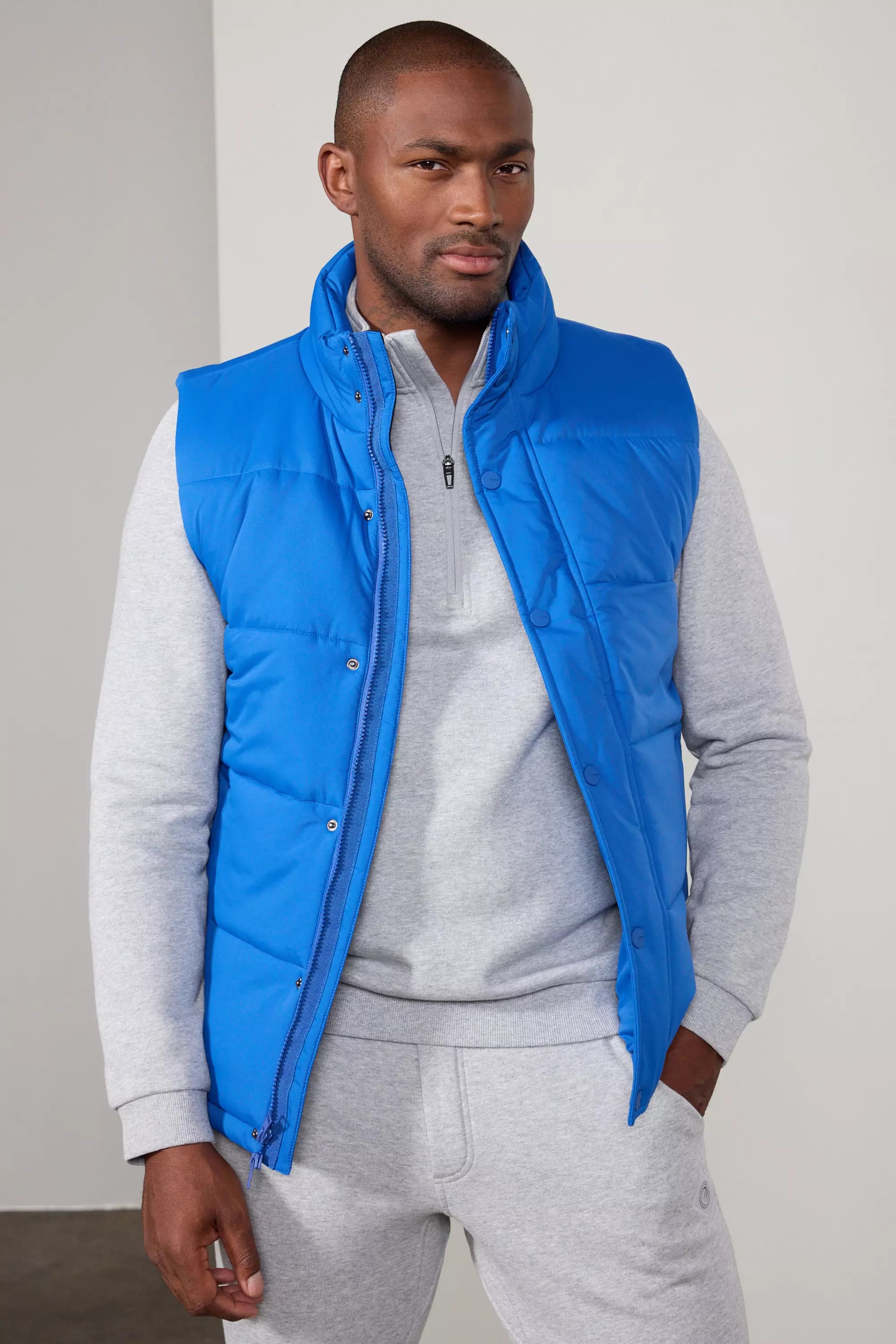 Featherlight Puffer Vest - True Blue