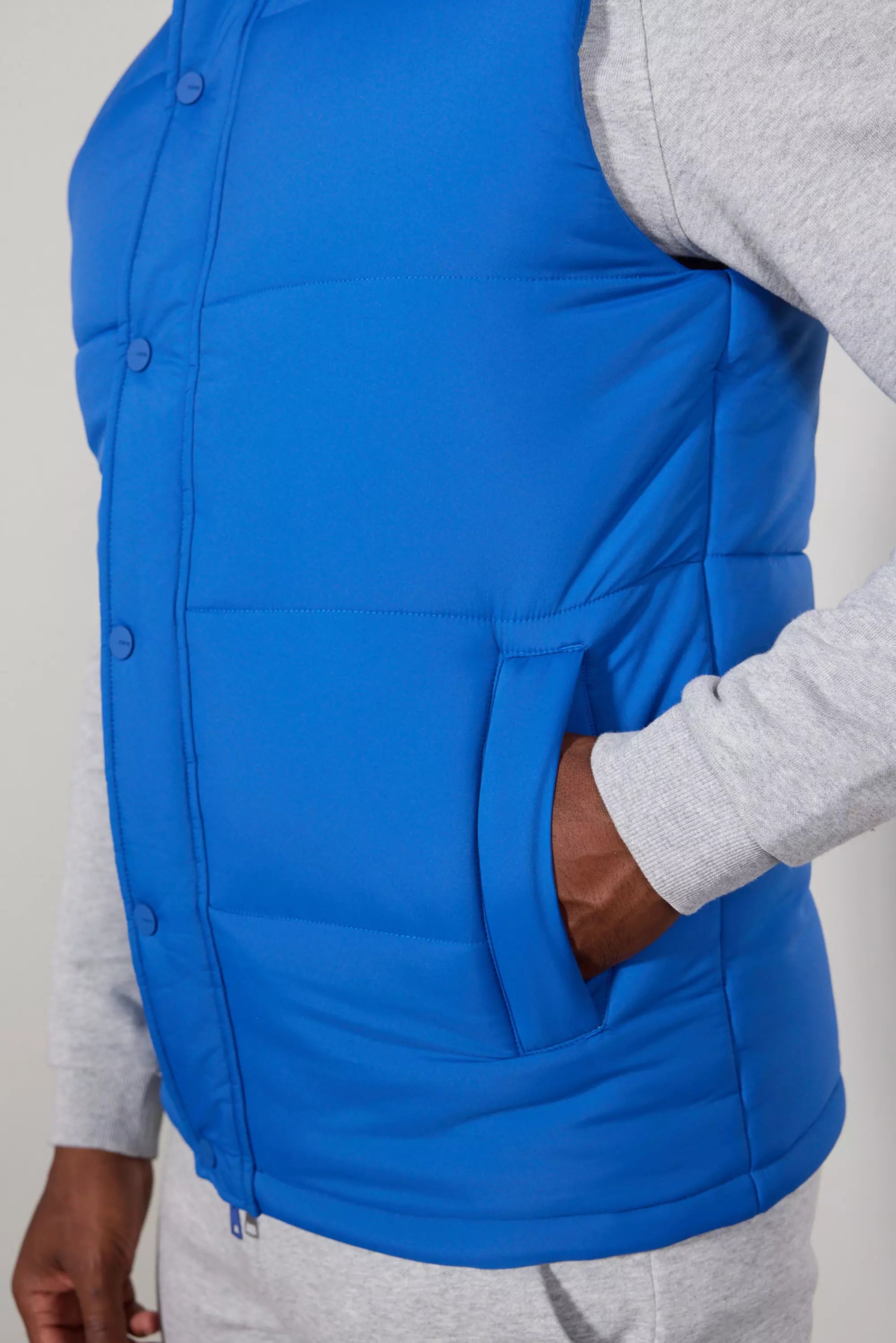 Featherlight Puffer Vest - True Blue