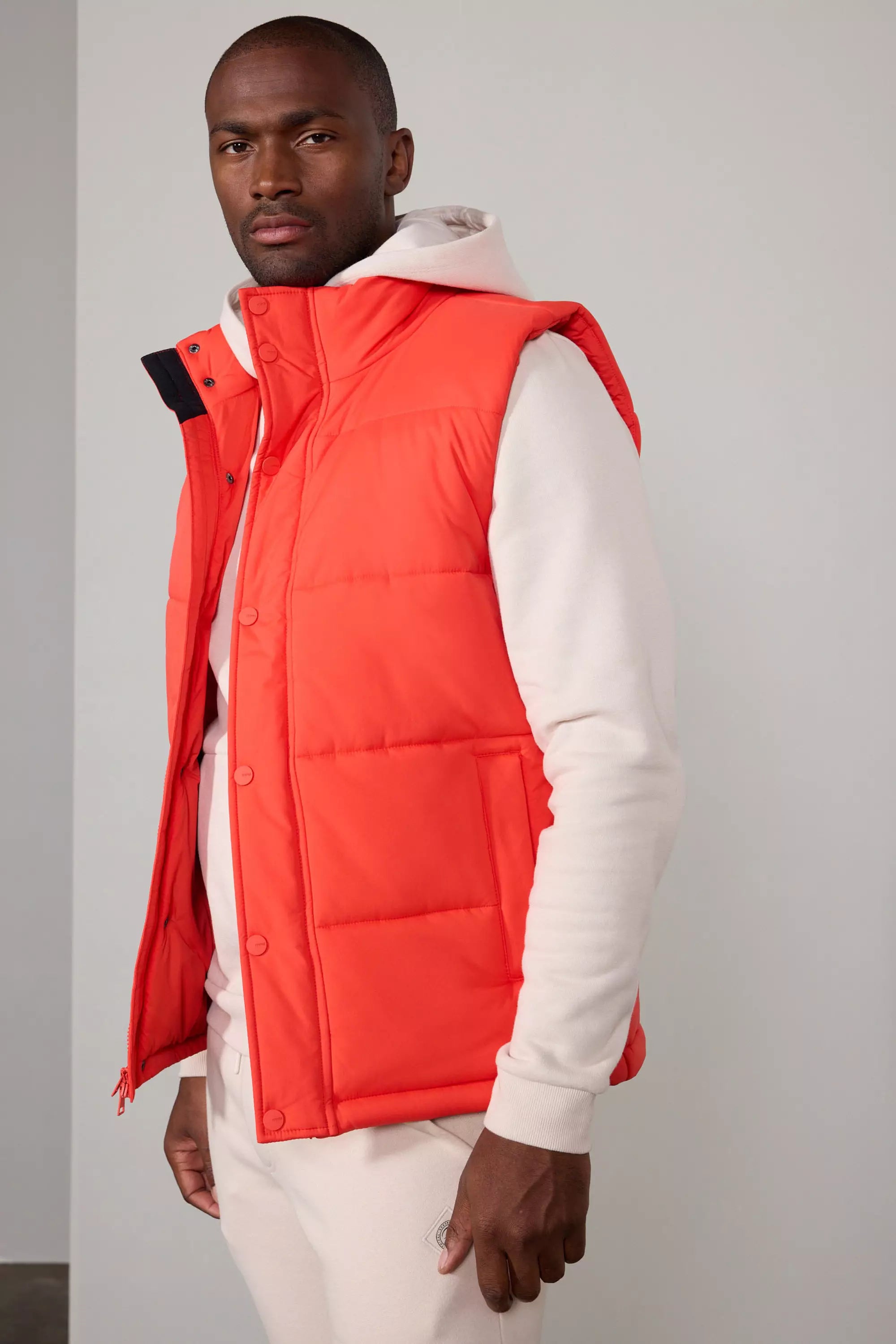 Featherlight Puffer Vest - Scarlet Ibis