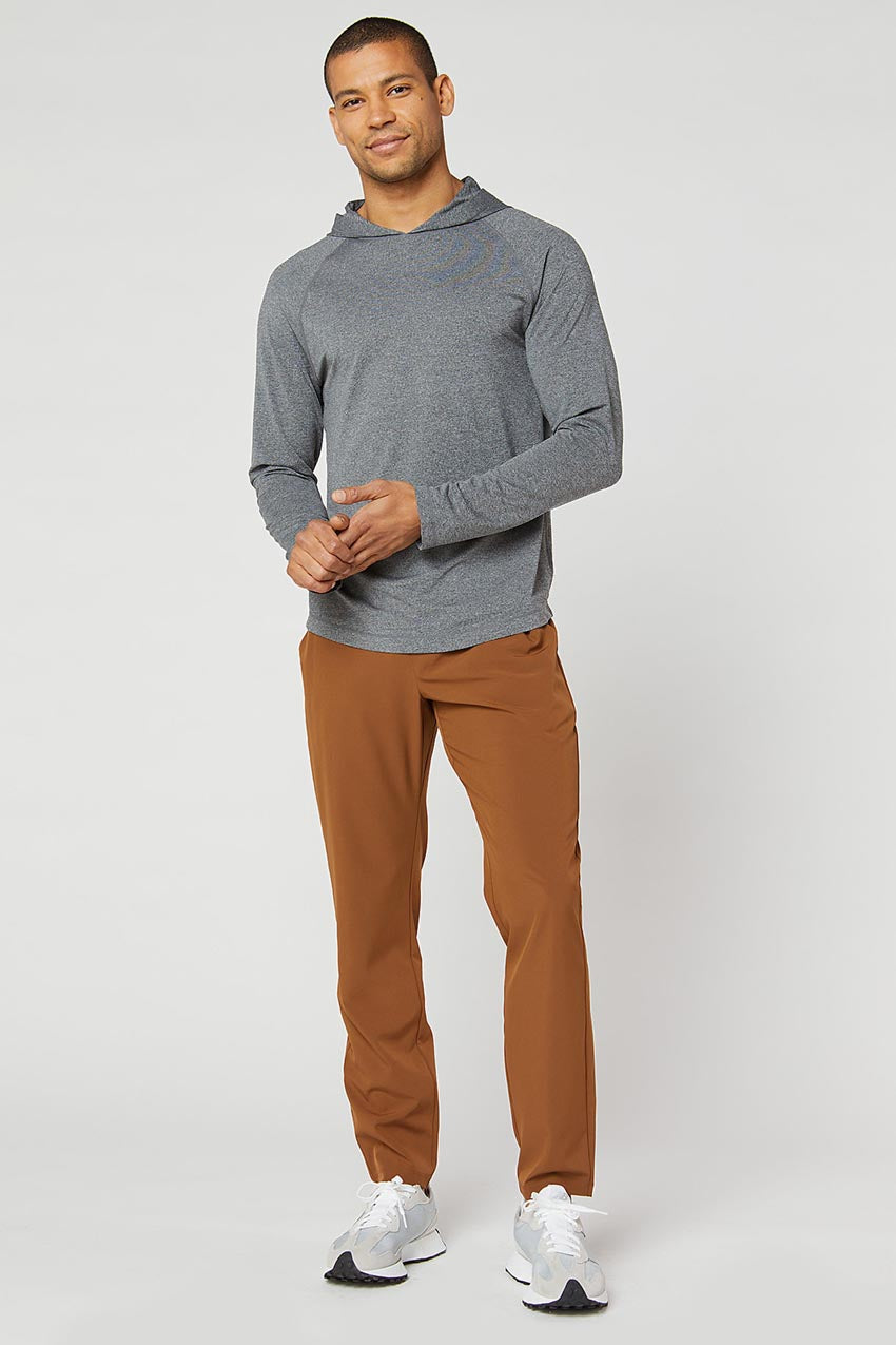 Stretch Woven Pant - Caramel