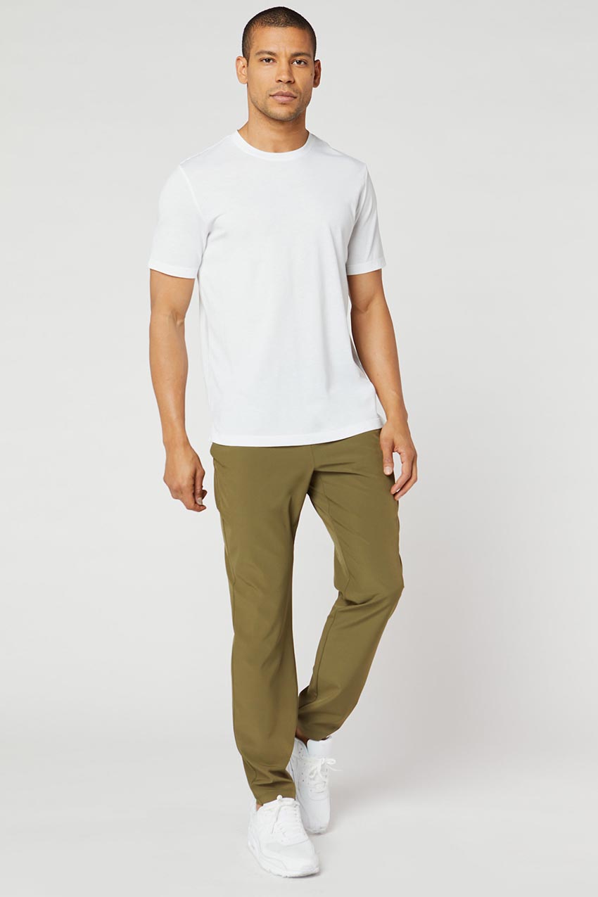 Stretch Woven Pant - Safari Green